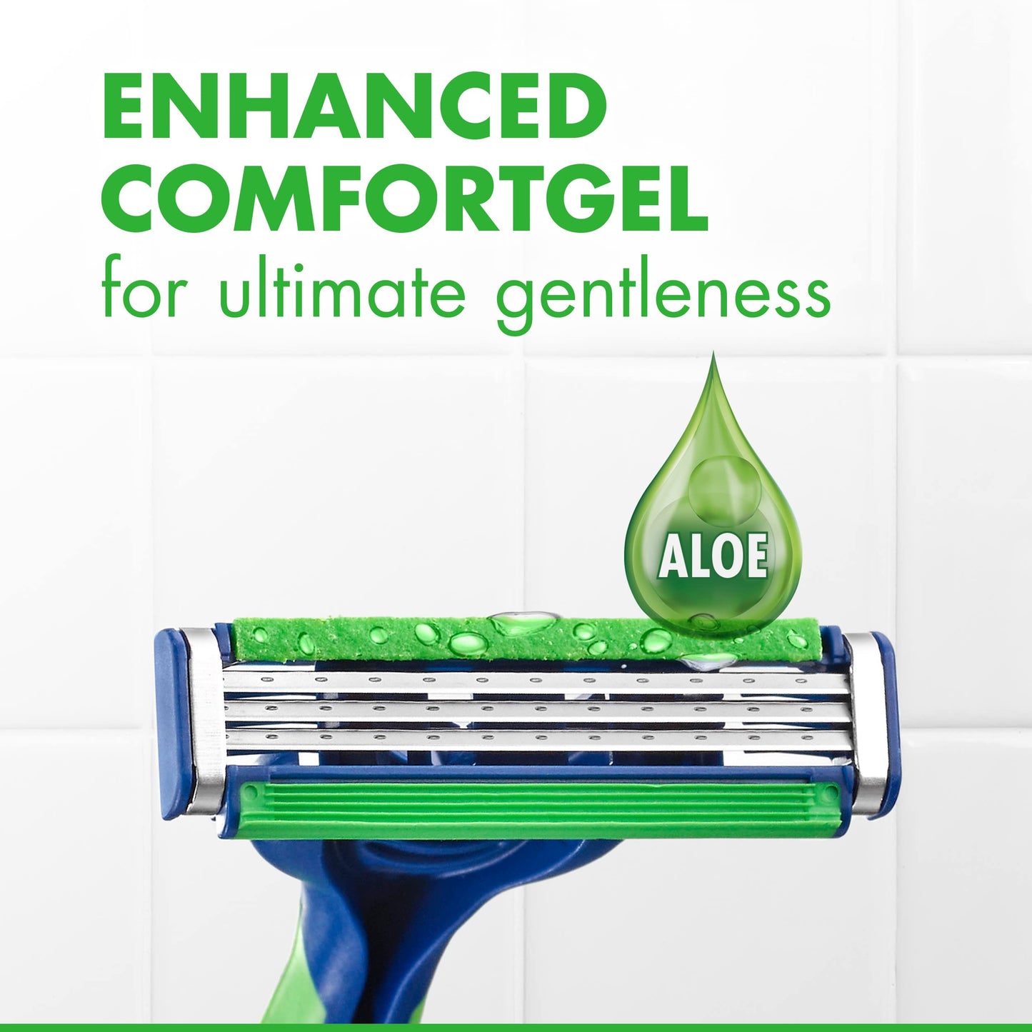 Gillette Disposable Razors for Sensitive Skin, 4 Count