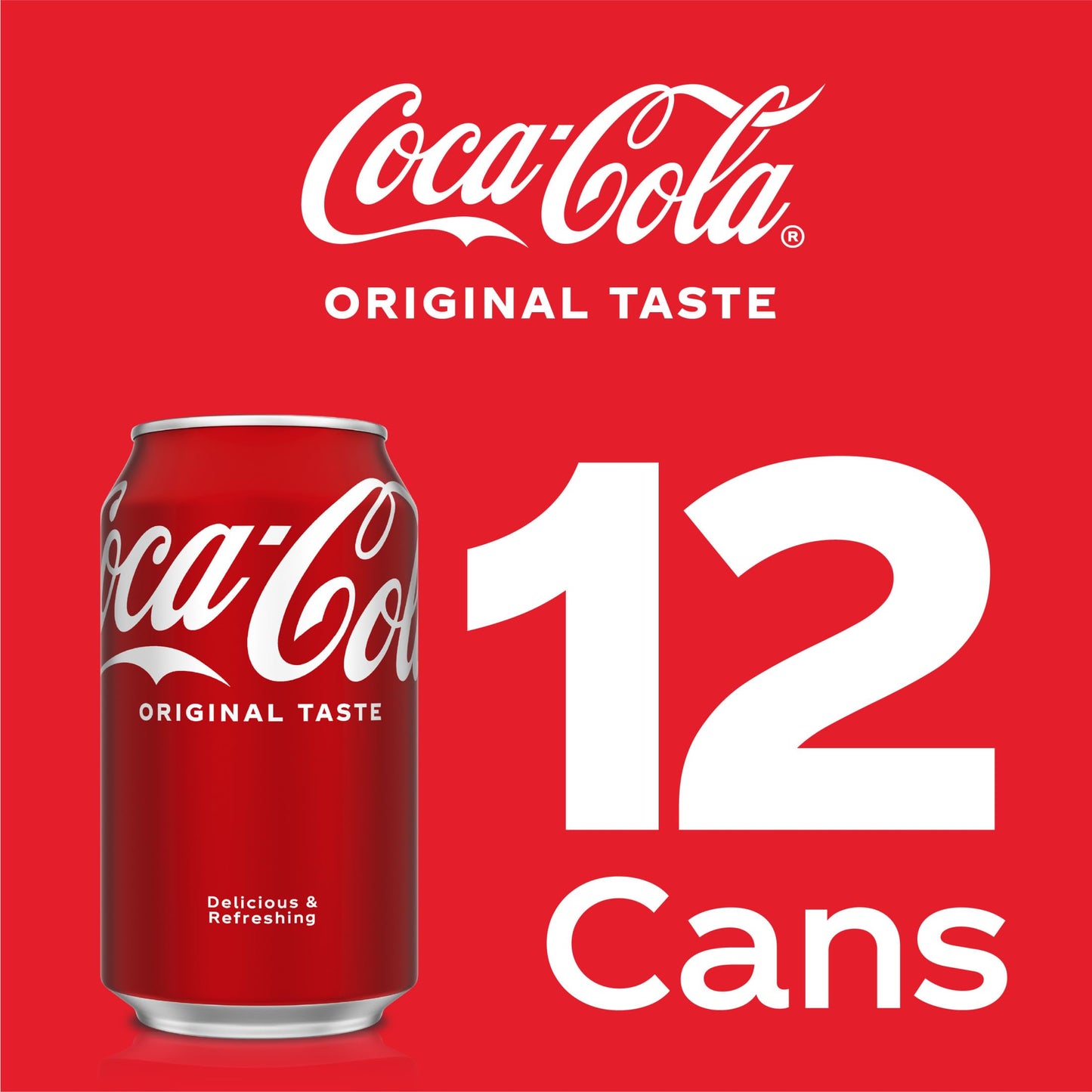Coca-Cola Classic Soft Drink, 12 Pack