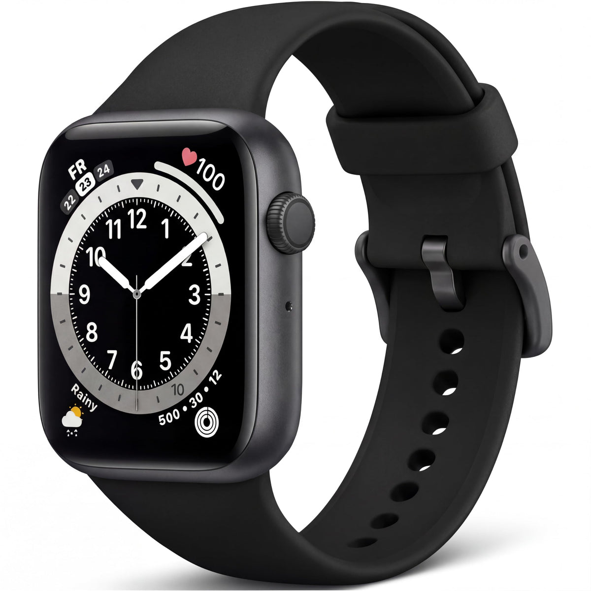 Fitness Smartwatch with Heart Rate and Sleep Tracking