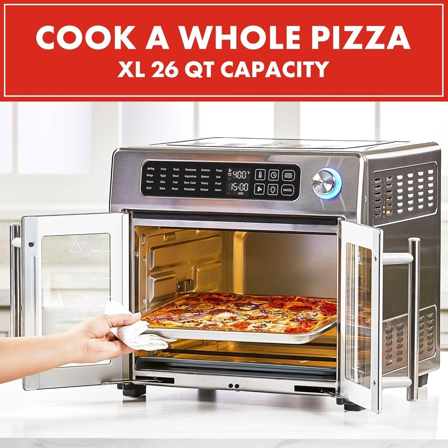 Emeril Lagasse 26QT Air Fryer Toaster Oven Combo
