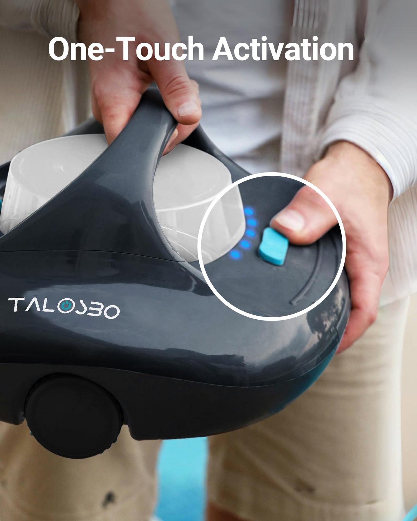 Cordless Pool Vacuum Cleaner by TALOSBO