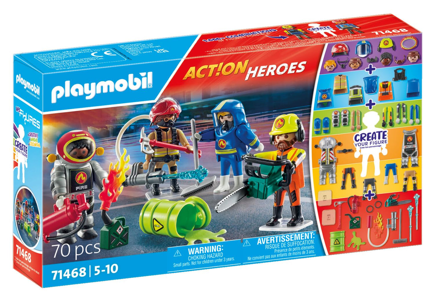 Playmobil Fire Brigade My Figures Set