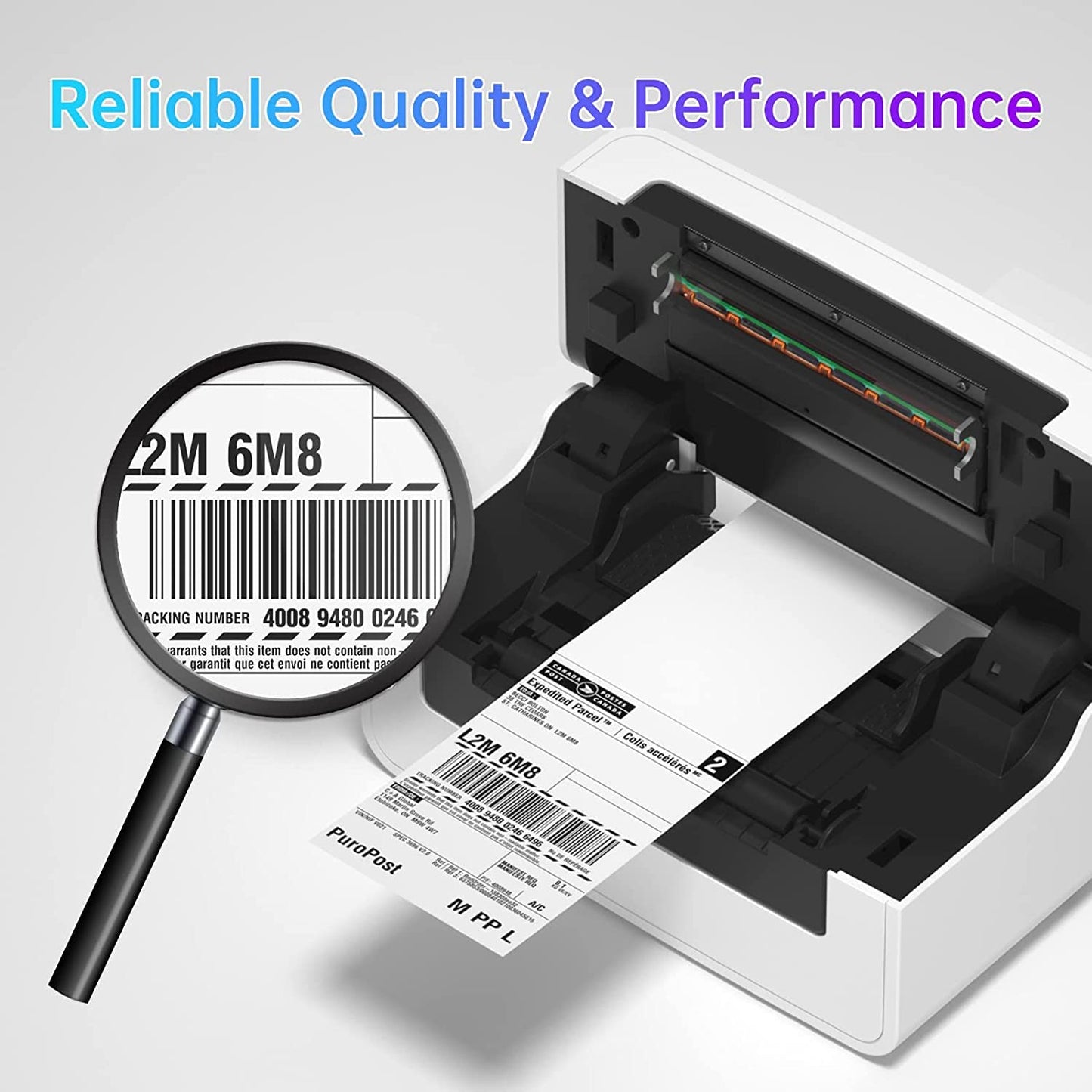 iDPRT Professional Shipping Label Printer - 150mm/s 4x6 Desktop Thermal Label Printer for Shipping Packages, Small Business, USPS, FedEx, Shopify, Etsy, Amazon, Ebay