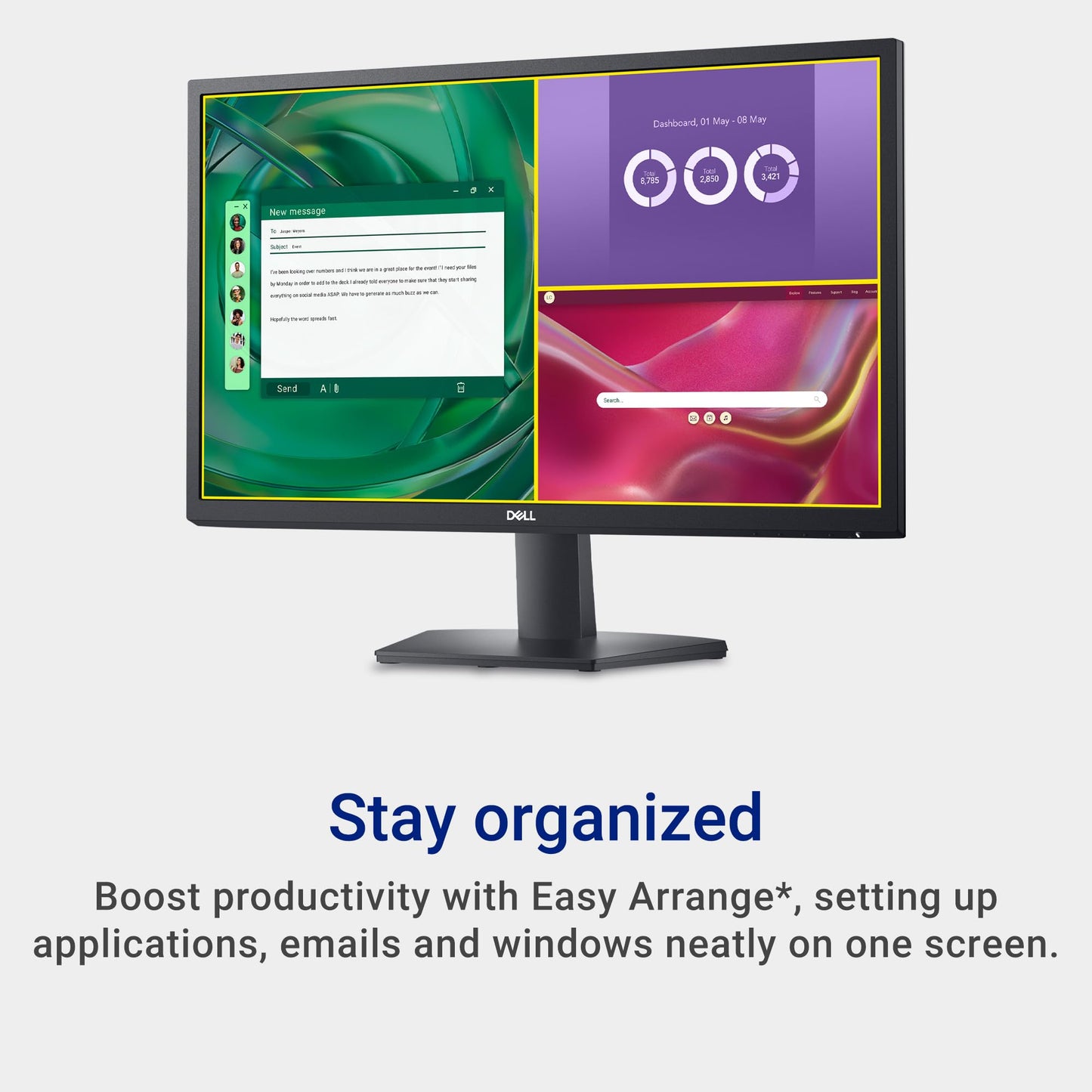 Dell 24" Full HD Monitor with Eye Comfort