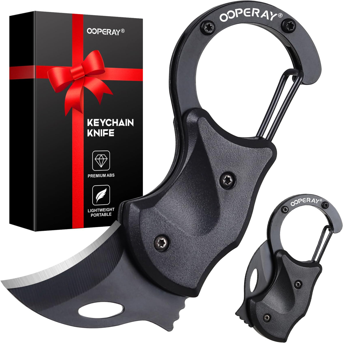Folding Pocket Knife Keychain EDC Box Cutter