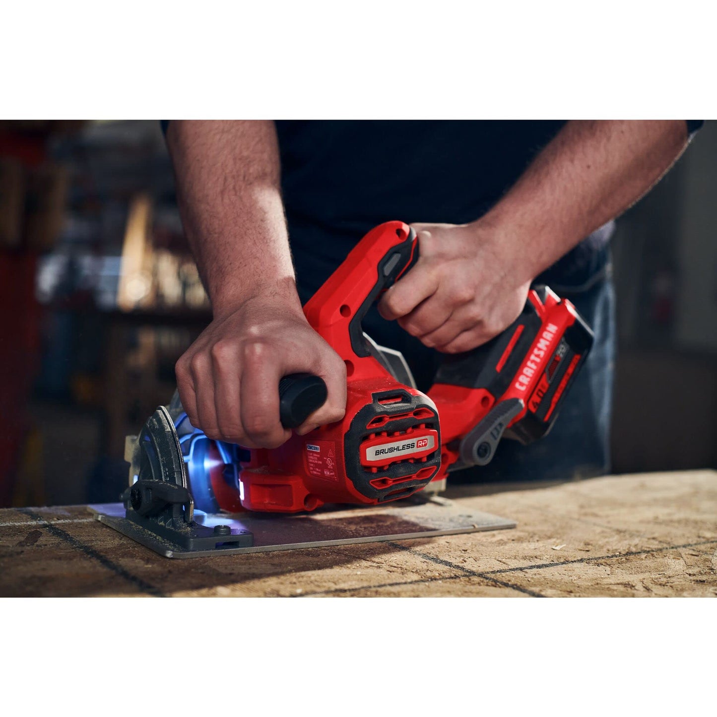 CRAFTSMAN 7-1/4" Cordless Circular Saw - Bare Tool