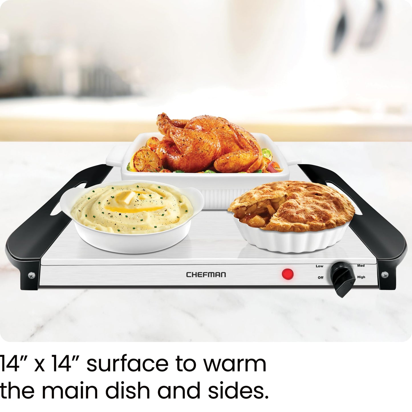 Chefman Electric Buffet Server with Adjustable Temperature
