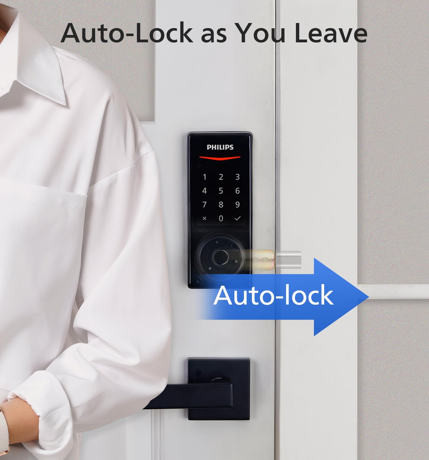 Philips Smart Fingerprint Door Lock with App Control