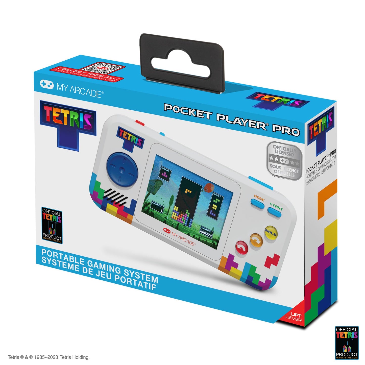 Tetris Pocket Player Pro Retro Game Console