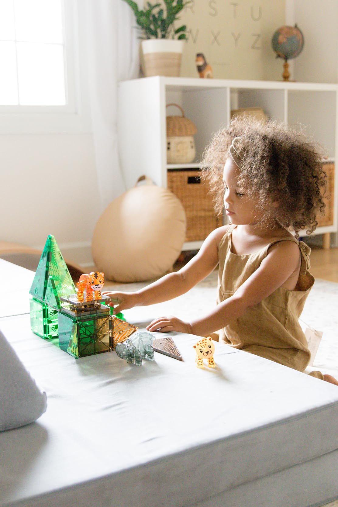 MAGNA-TILES Jungle Animals 25-Piece Set