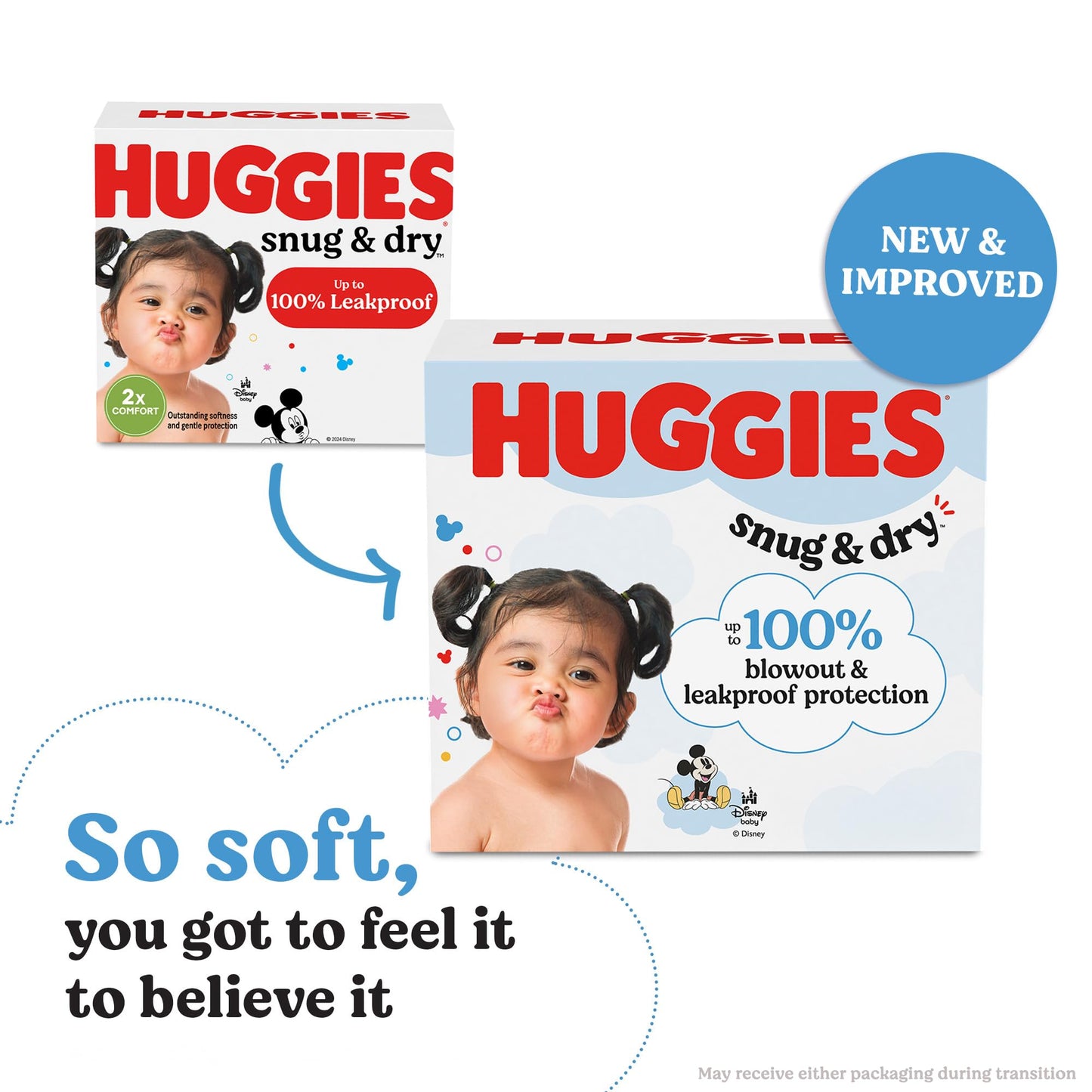 HUGGIES Size 4 Snug & Dry Diapers, 30 Count