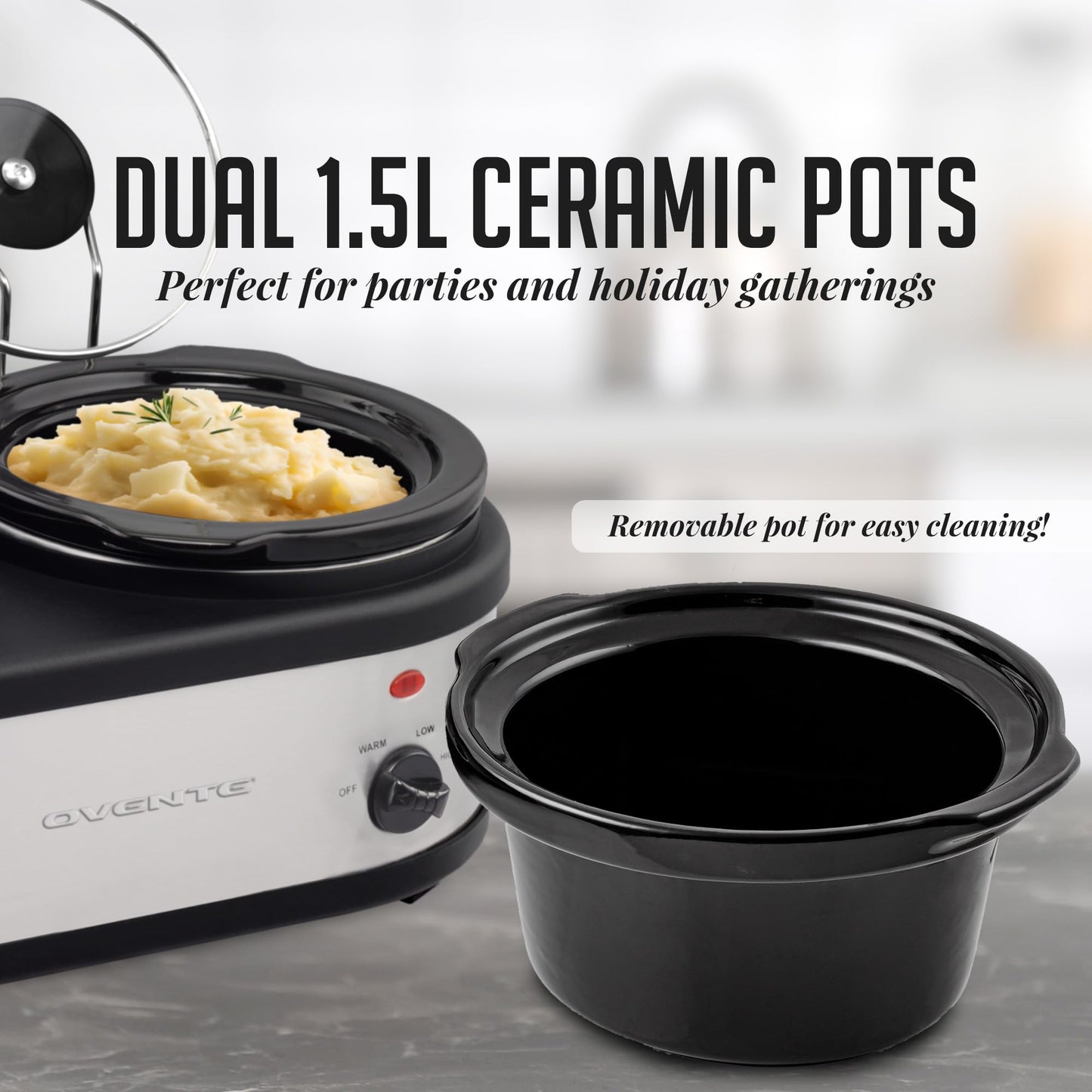 Double Slow Cooker Buffet Server by OVENTE