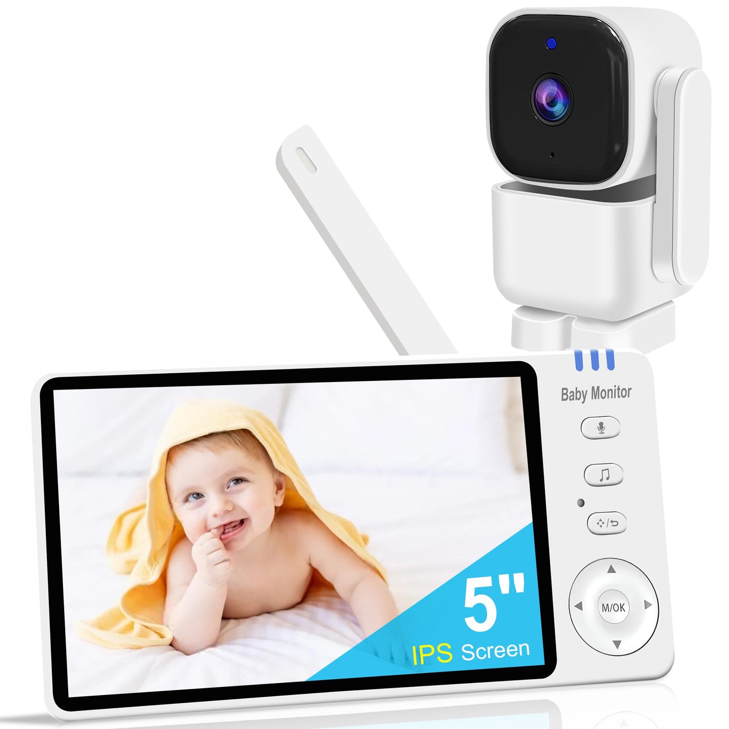 Baby Monitor with 720 HD Camera and Audio
