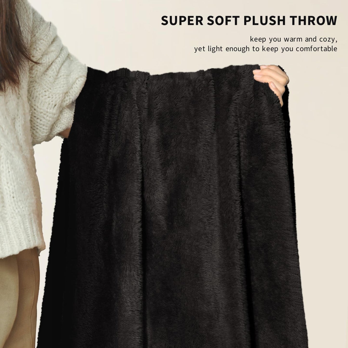 Felesha Fingal Cozy Plush Fleece Throw Blanket