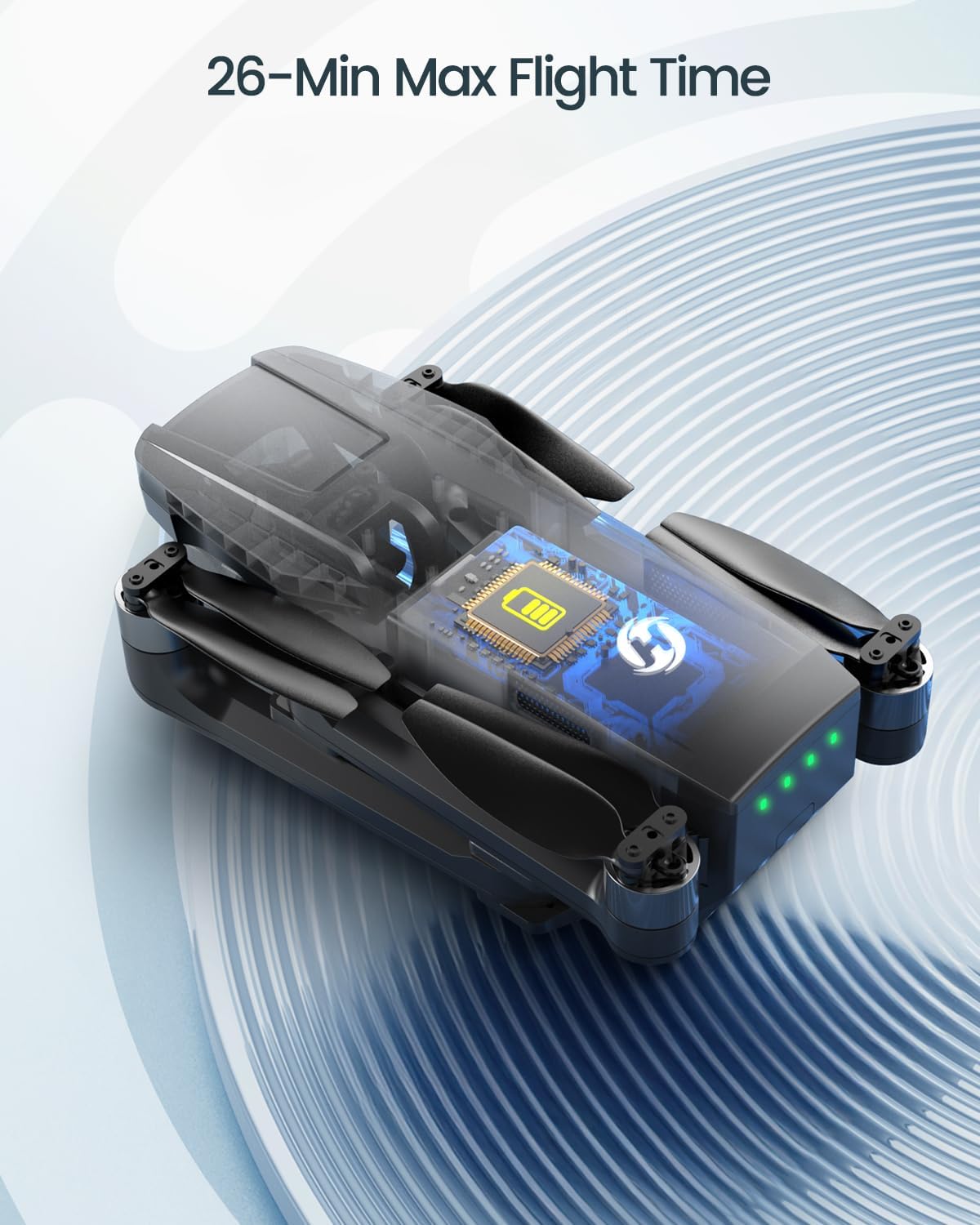 Holy Stone 4K GPS Drone with 2-Axis Gimbal