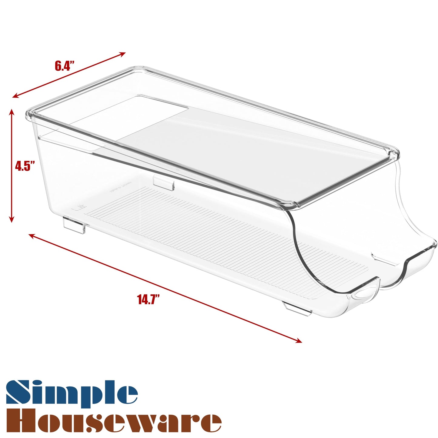 Beverage Can Organizer Dispenser - 2-Pack