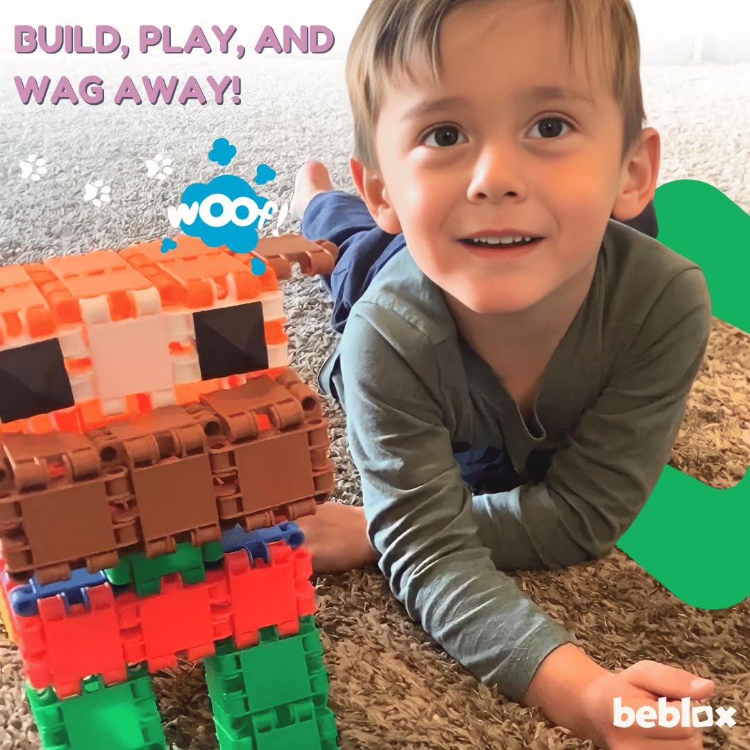 128-Piece Building Blocks Set for Kids STEM
