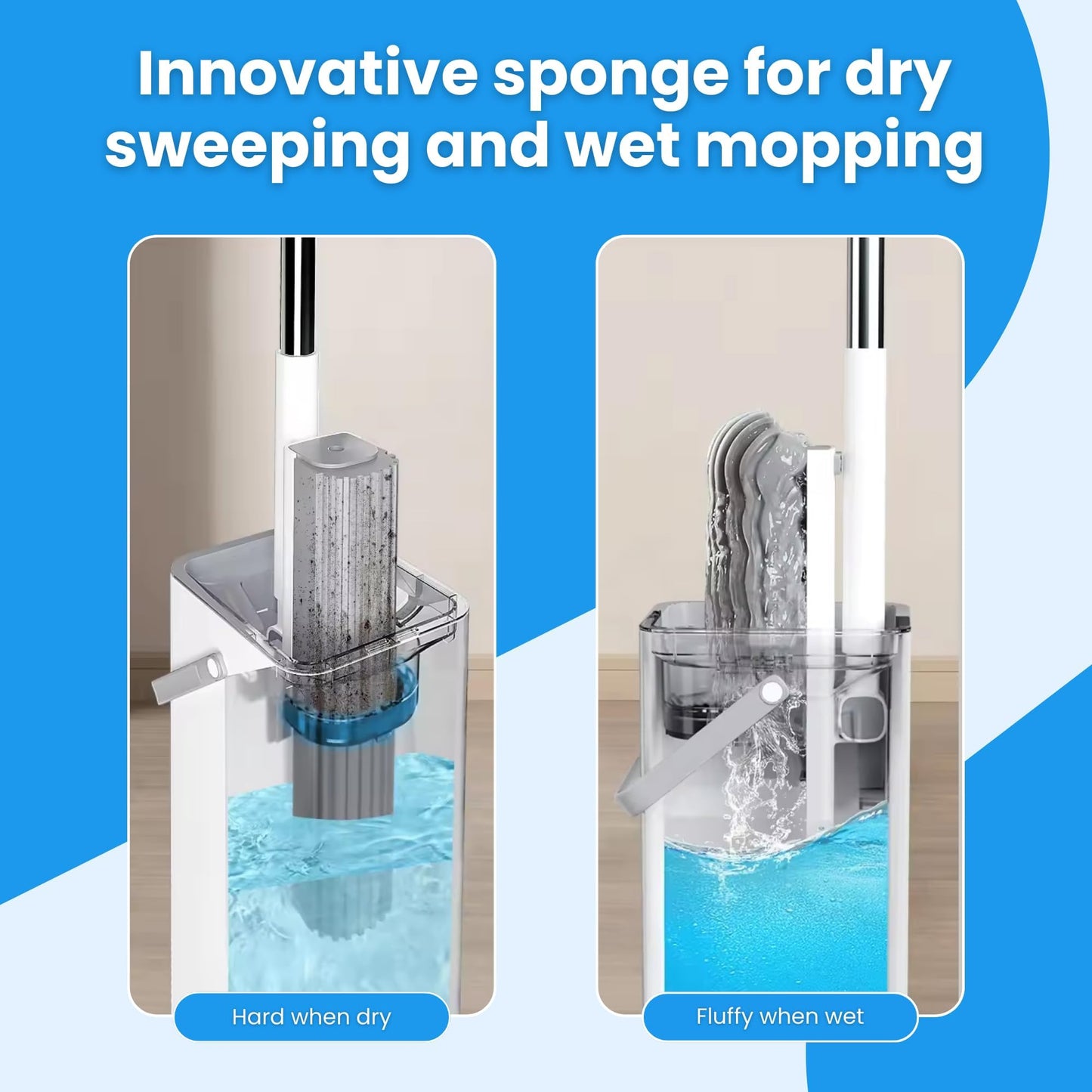 MIRACLEAN Mop and Bucket Cleaning System