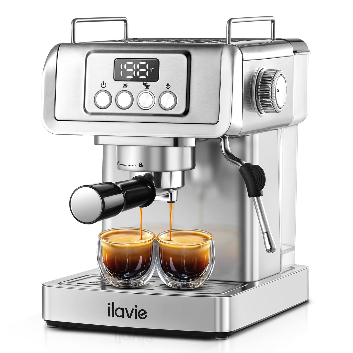 ILAVIE 20 Bar Espresso Machine with Milk Frother