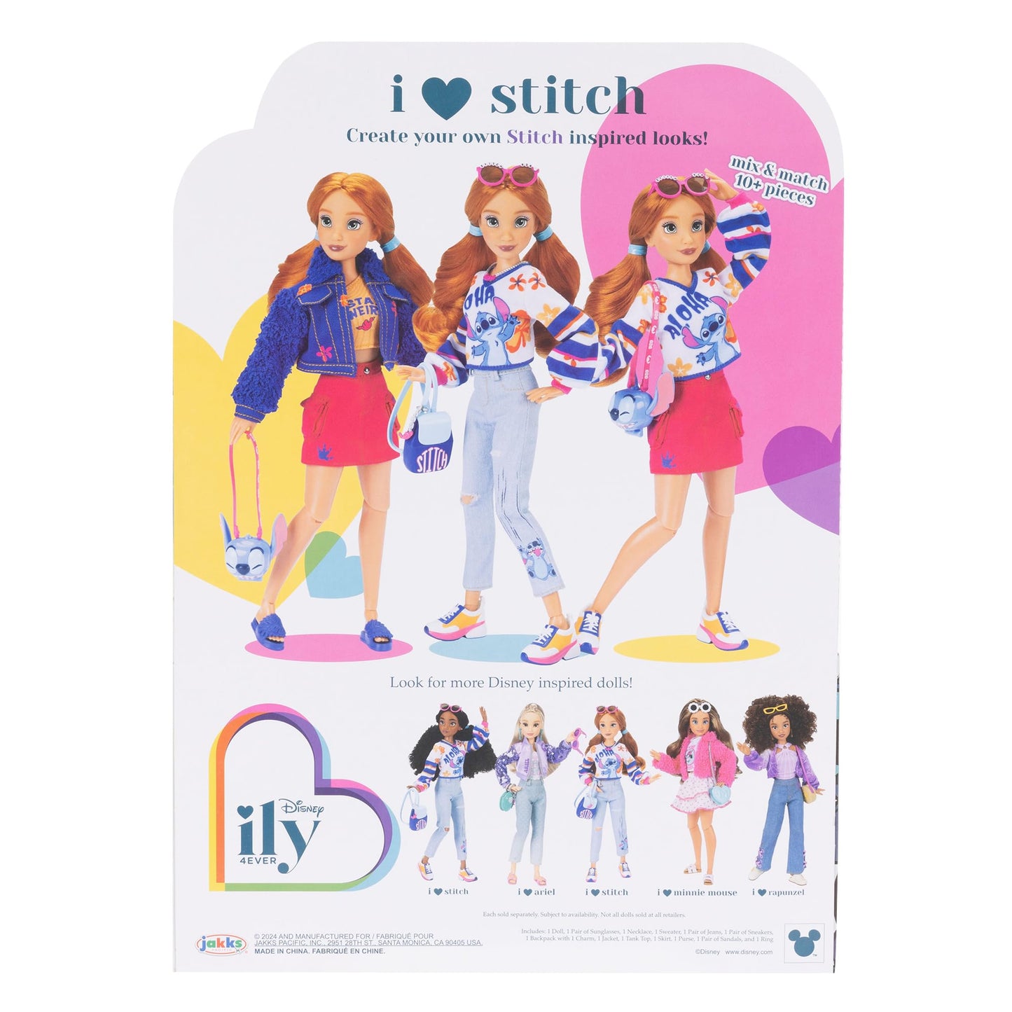 Disney ILY 4EVER Red Hair Fashion Doll Set