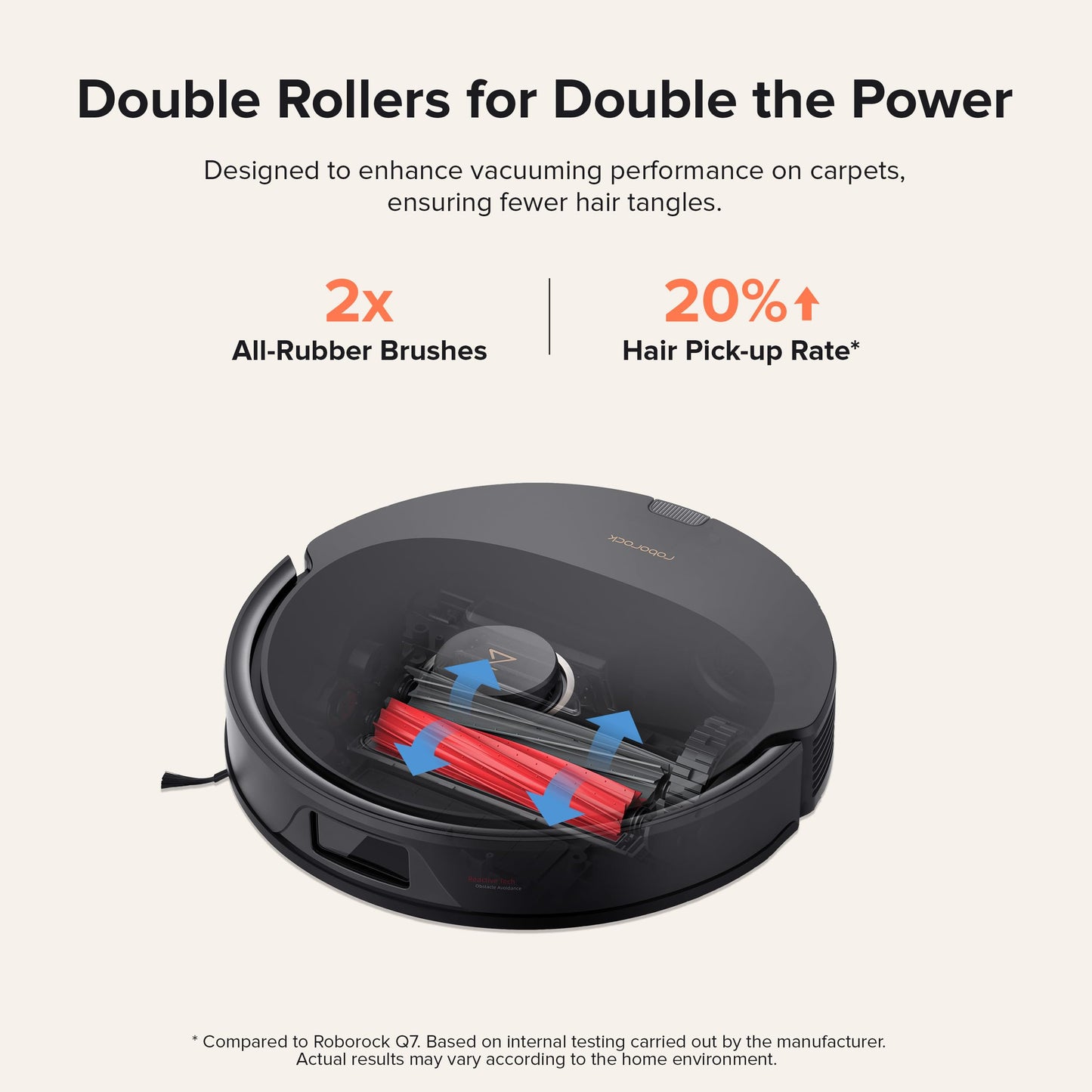 roborock Q8 Max+ Robot Vacuum and Mop