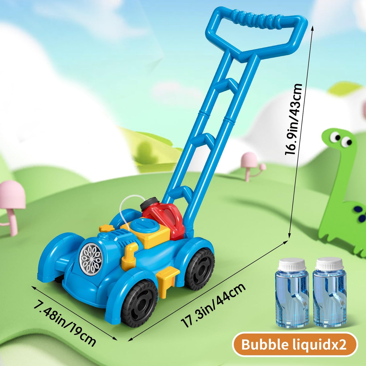 Bubble Lawn Mower Toy for Toddlers