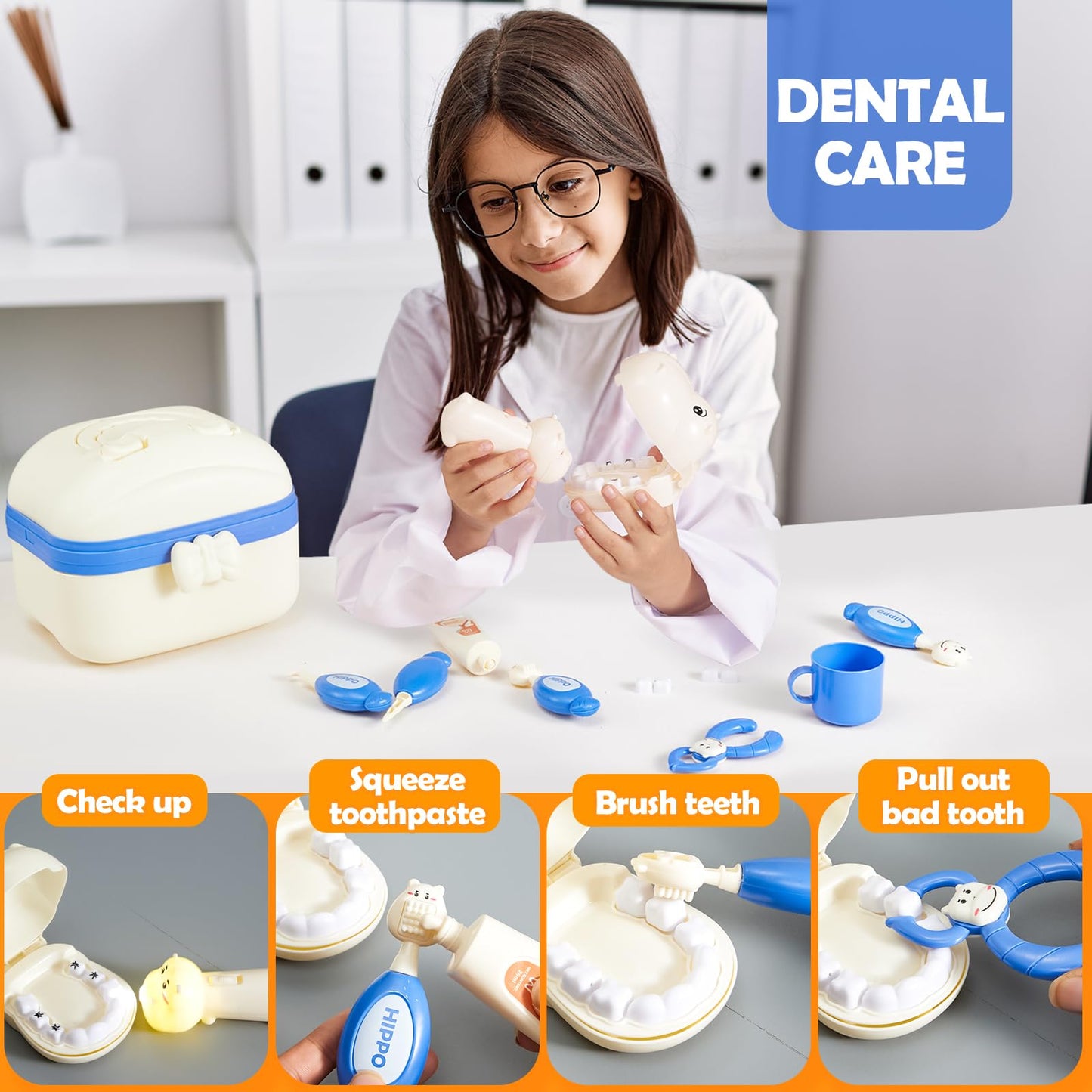 Doctor Kit Play Set for Kids Age 3-6