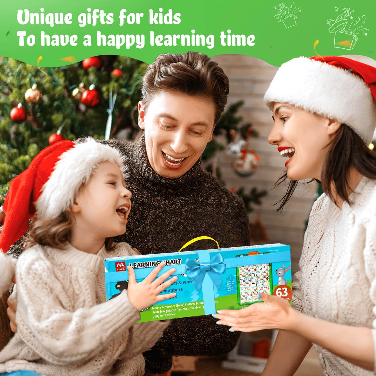 Learning Alphabet Toys for Toddlers - Interactive Chart