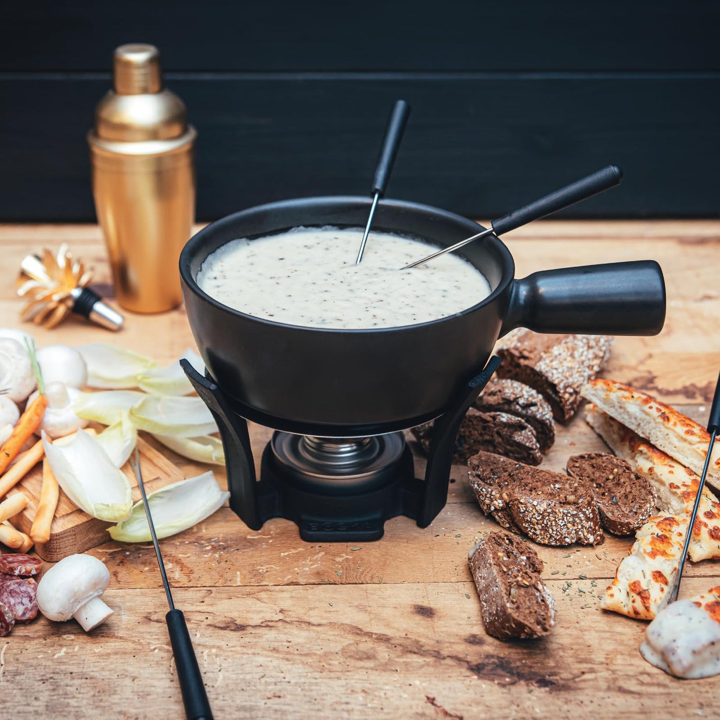 BOSKA Cheese Fondue Set for 4 Persons