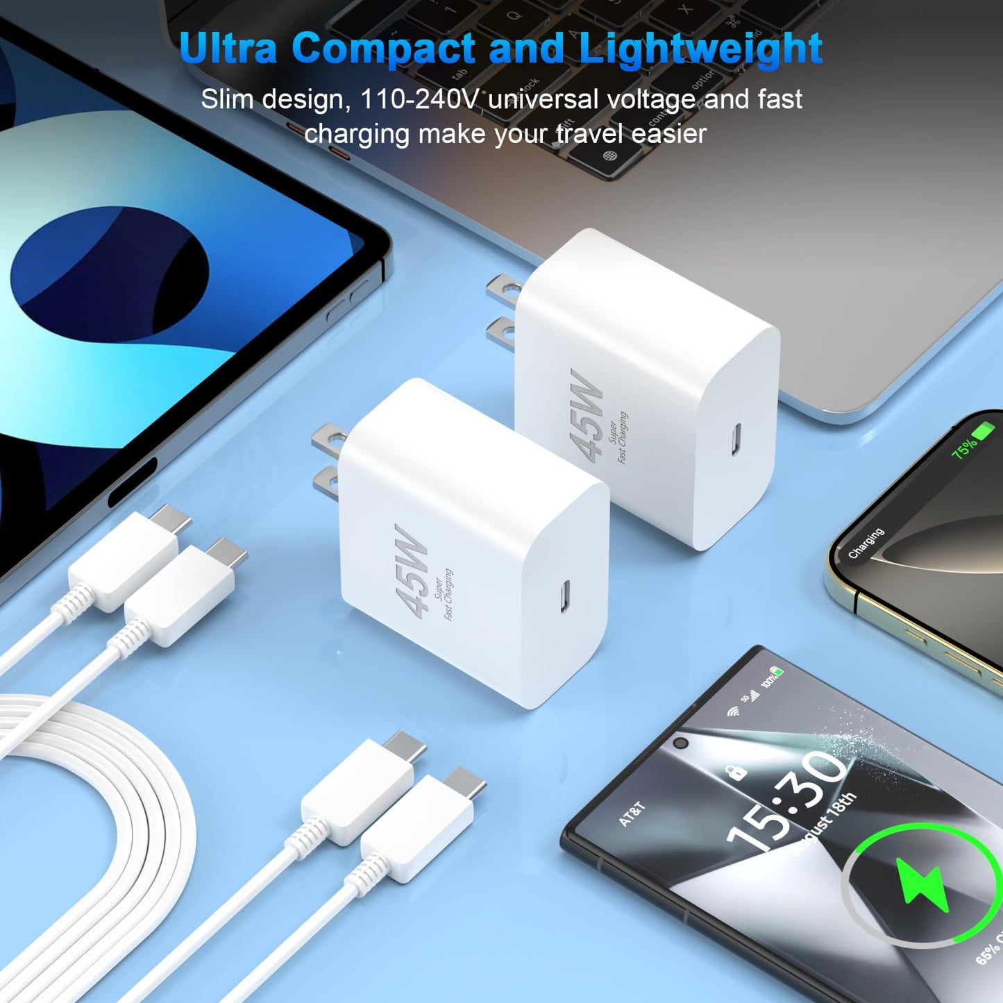 iPhone 16 Pro Max Fast Charger 10FT Cable