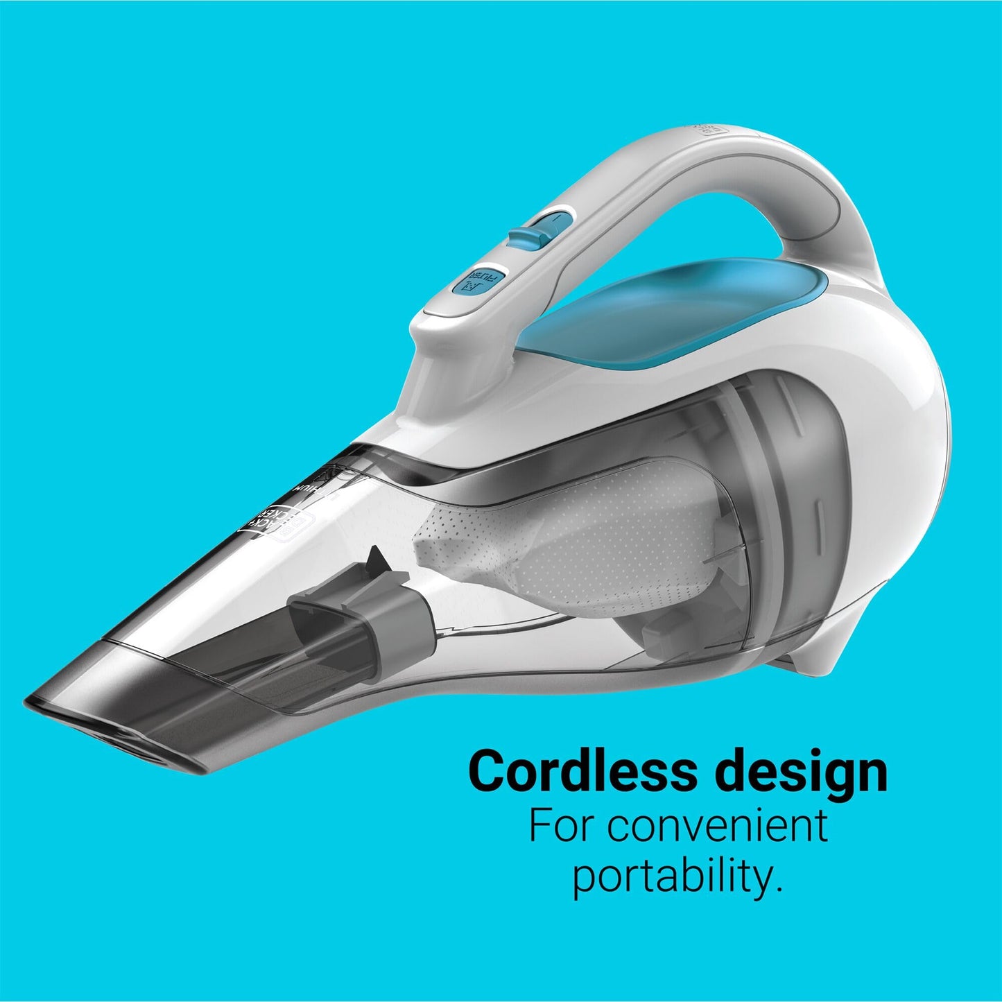 BLACK+DECKER Cordless Handheld Vacuum for Home & Car