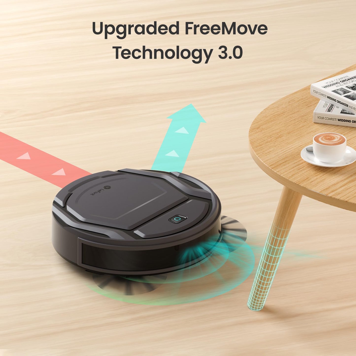 Lefant Slim Robot Vacuum with 2200Pa Suction