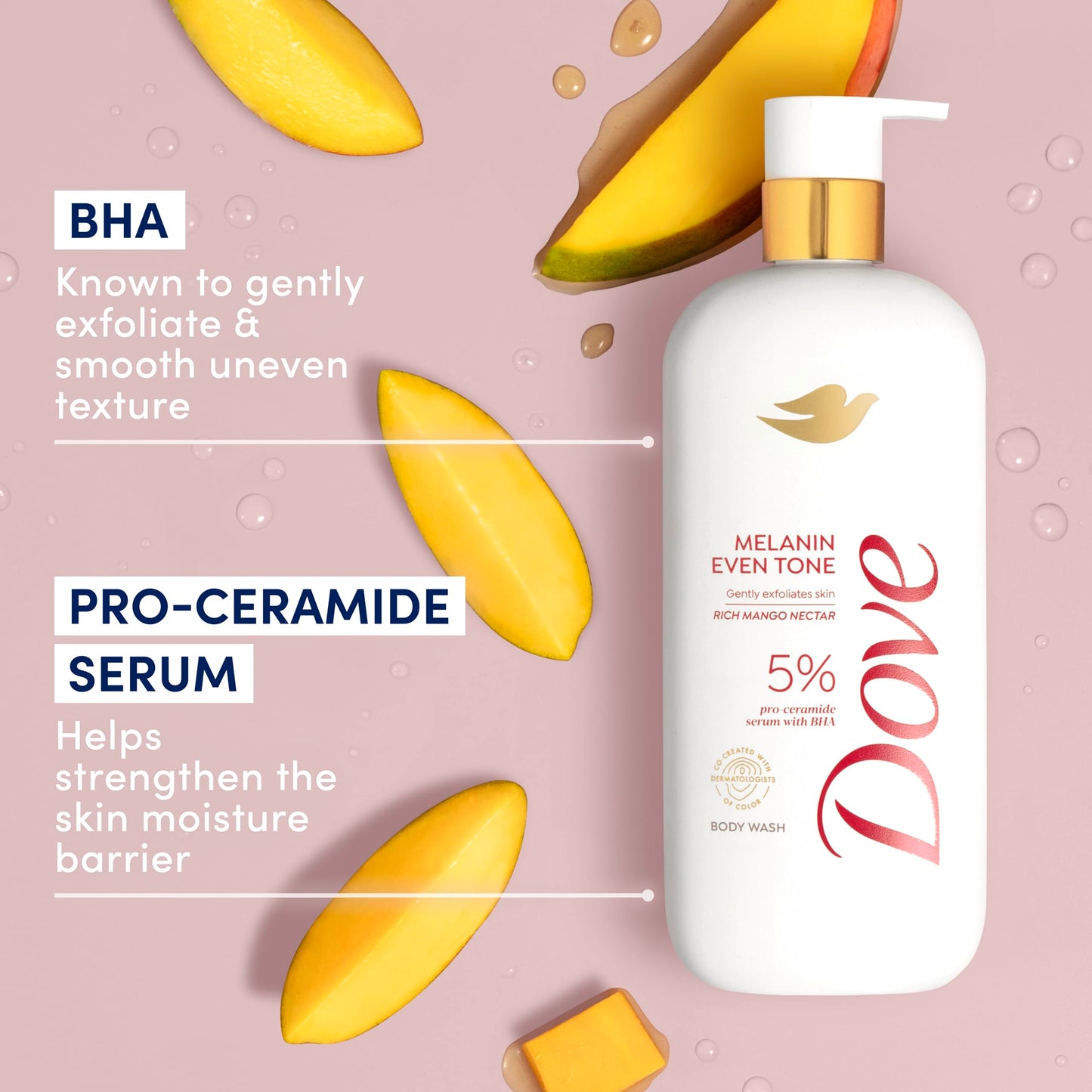 Dove Exfoliating Body Wash for Even Skin Tone
