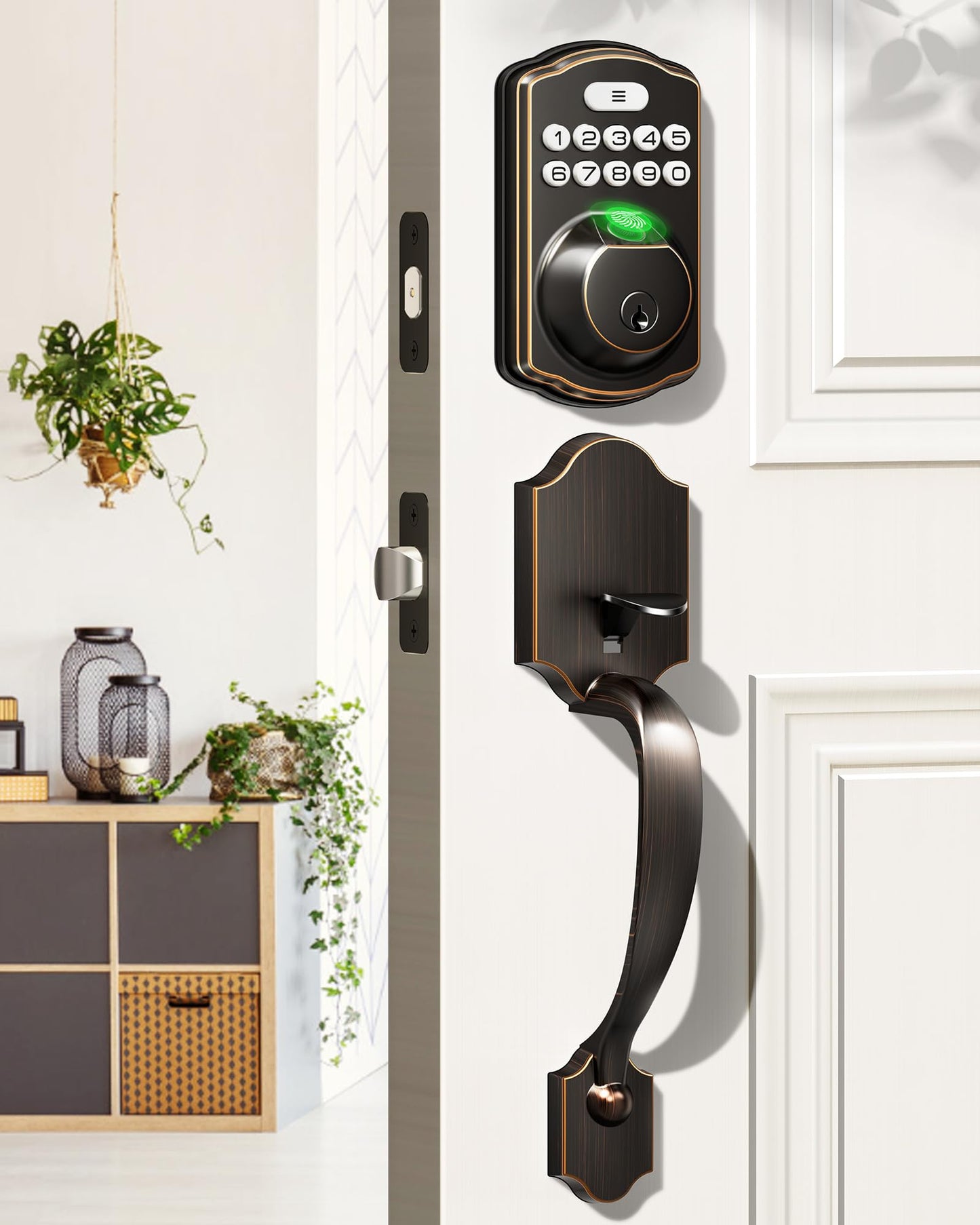 Veise Keyless Fingerprint Door Lock Set