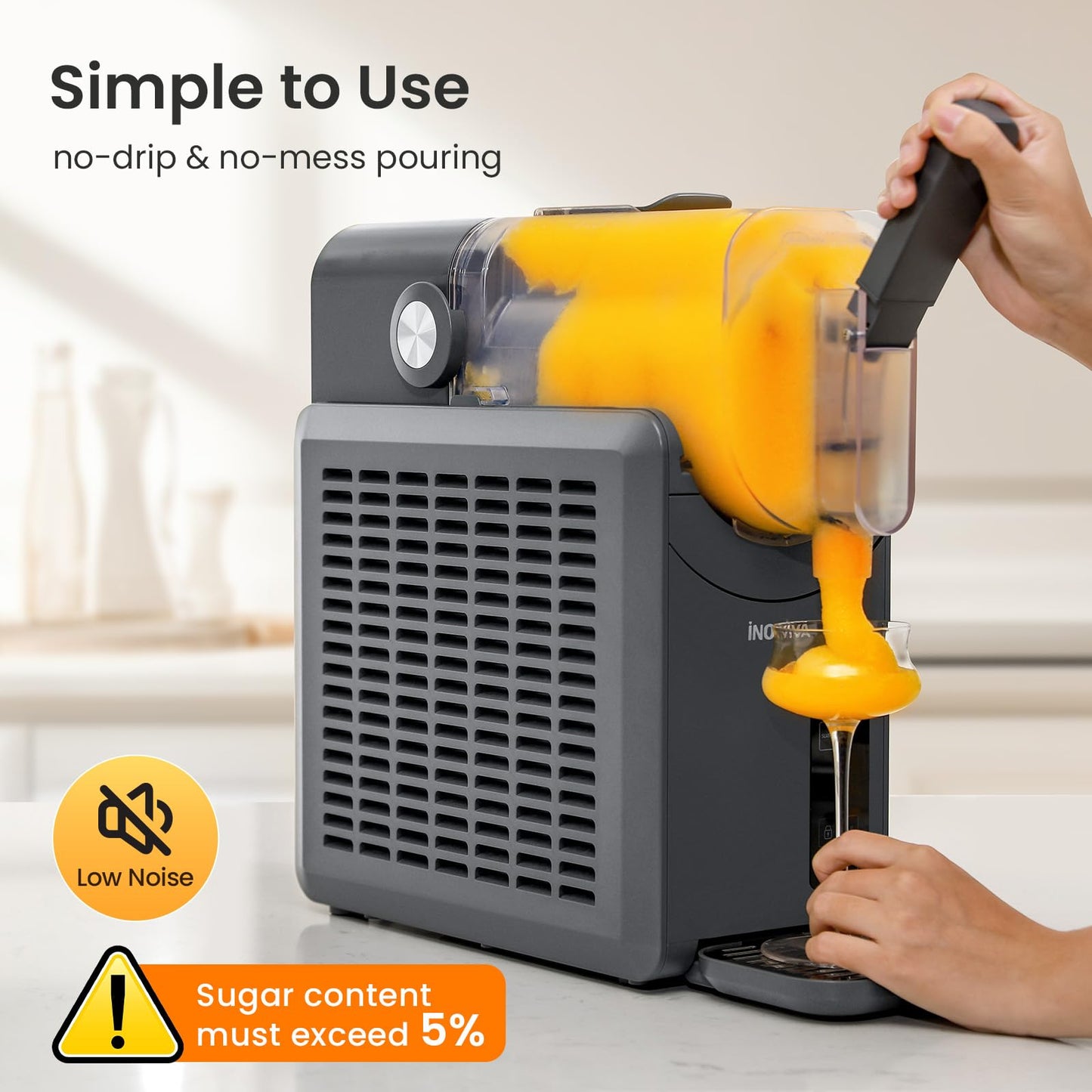 68 oz Slushie Machine for Home Drinks Maker