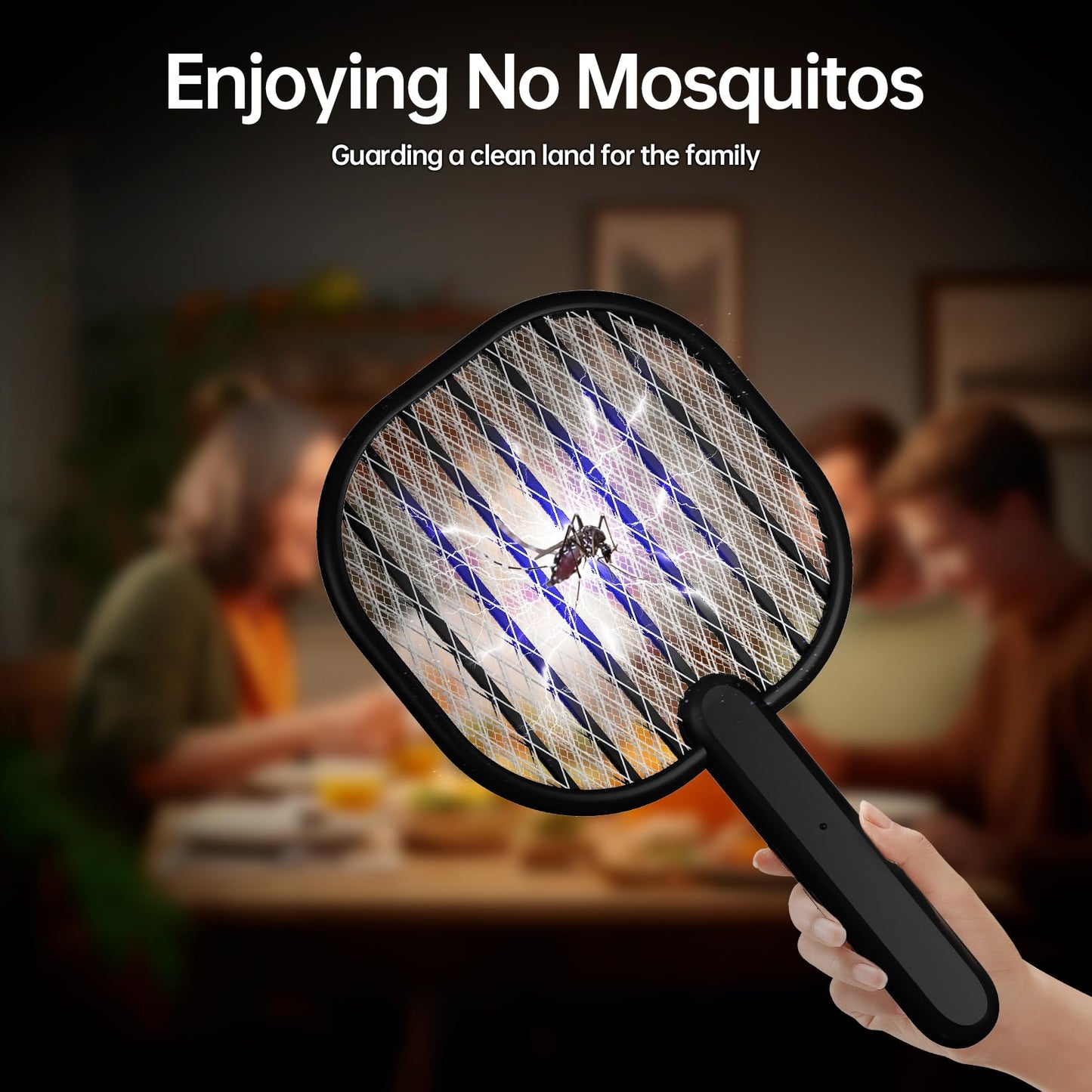 Electric Fly Swatter Mosquito Zapper by Buzzkick