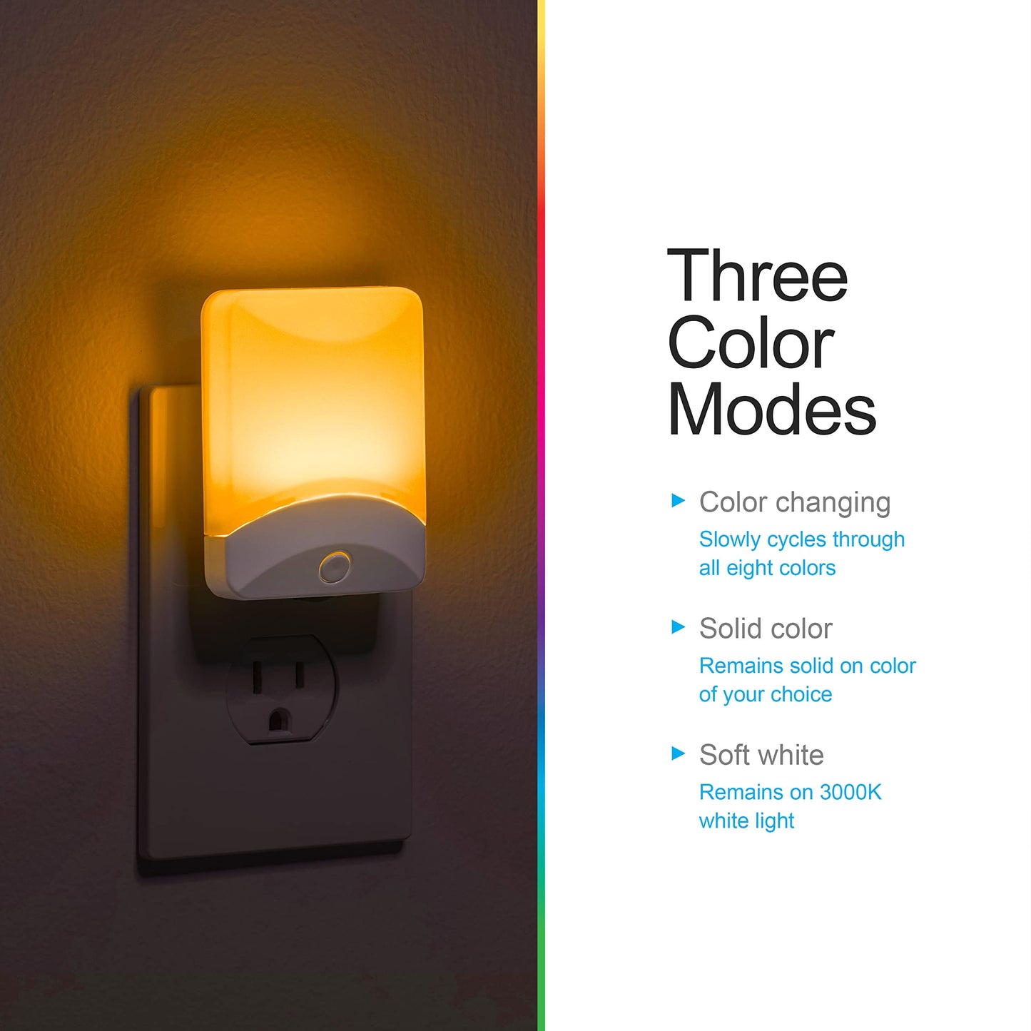 GE LED Night Light with Dusk to Dawn Sensor