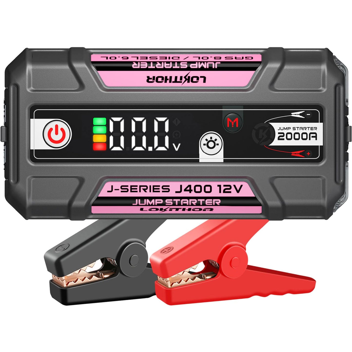 2000A LOKITHOR Jump Starter for Gas & Diesel Engines
