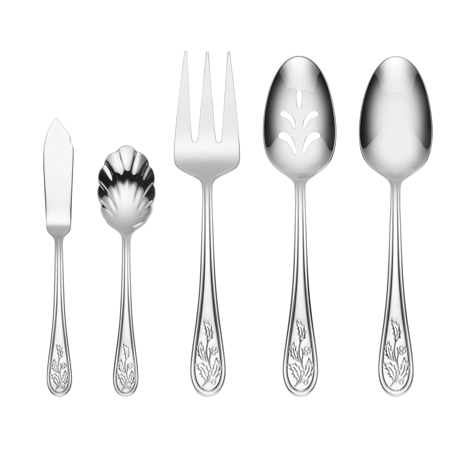 Lenox 65-Piece Holiday Flatware Set, Metallic