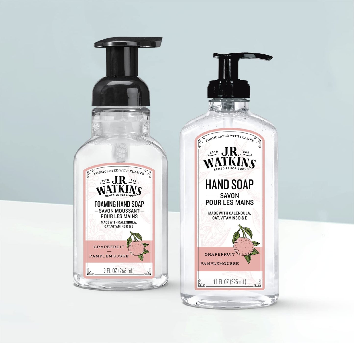J.R. Watkins Grapefruit Gel Hand Soap 3 Pack