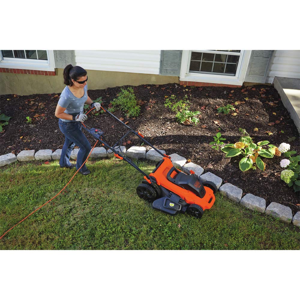 BLACK+DECKER 20-Inch Corded Lawn Mower, 13-Amp