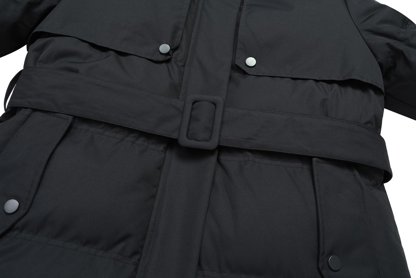 MOERDENG Women's Waterproof Winter Puffer Coat