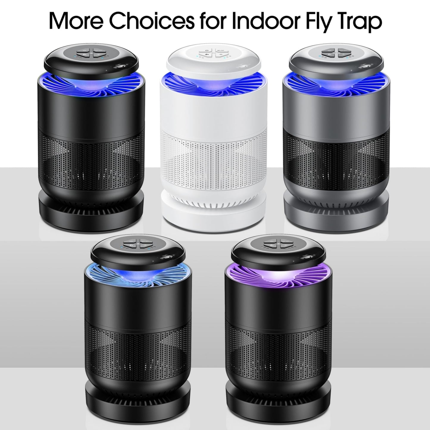 10 Pack BUGBOW Fruit Fly Traps with Light