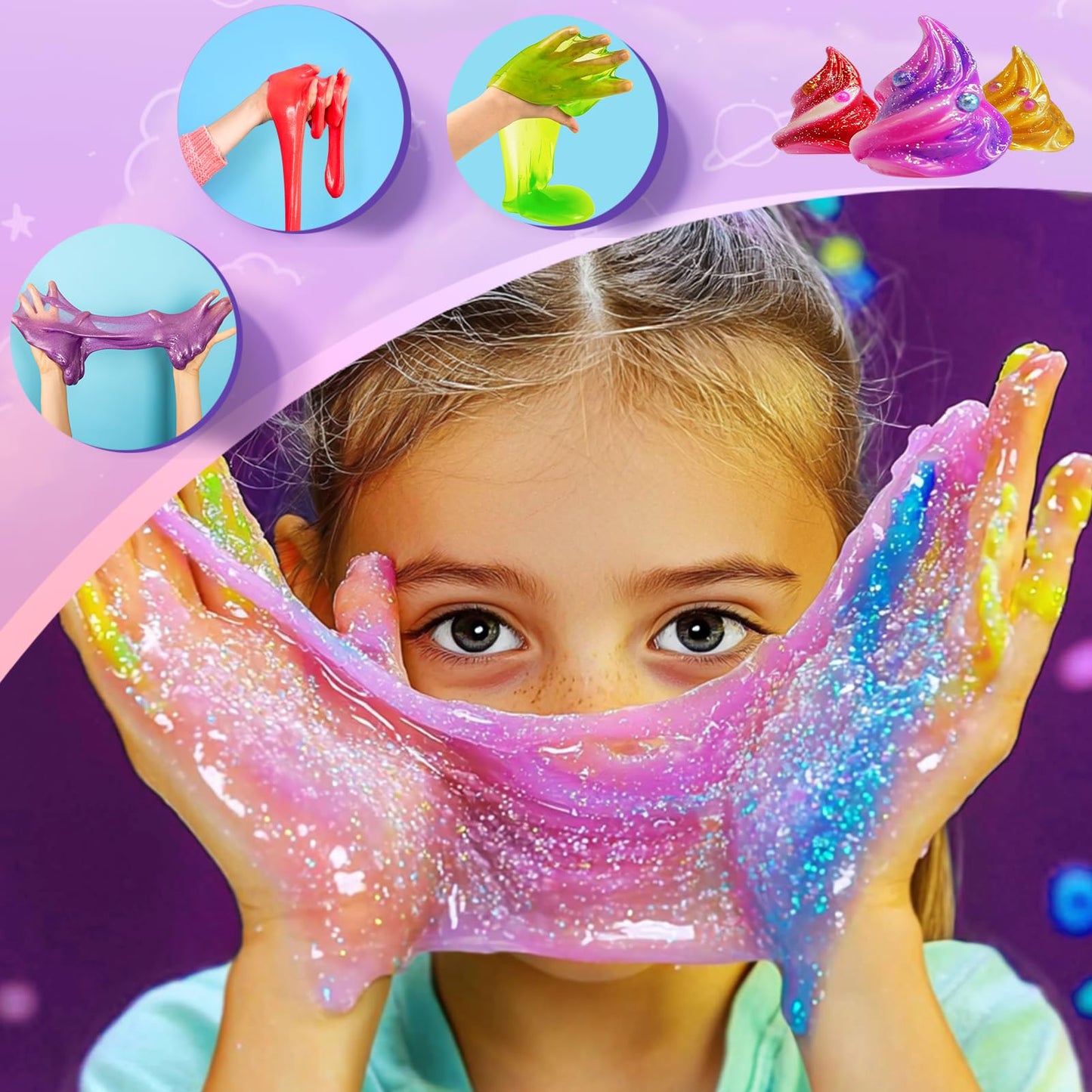 DIY Slime Science Kit for Kids Ages 6-12