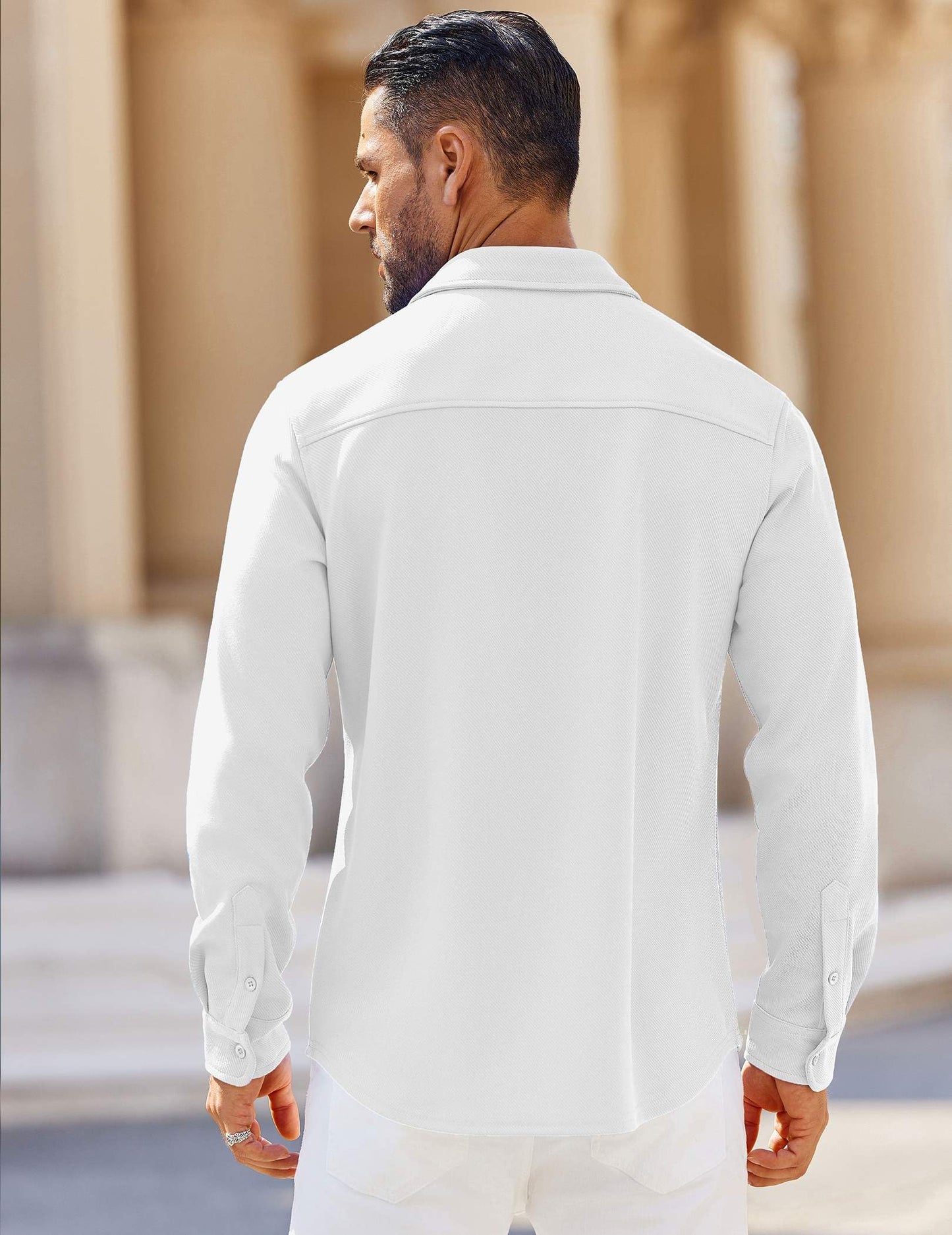 Big and Tall Button Down Shirt for Men