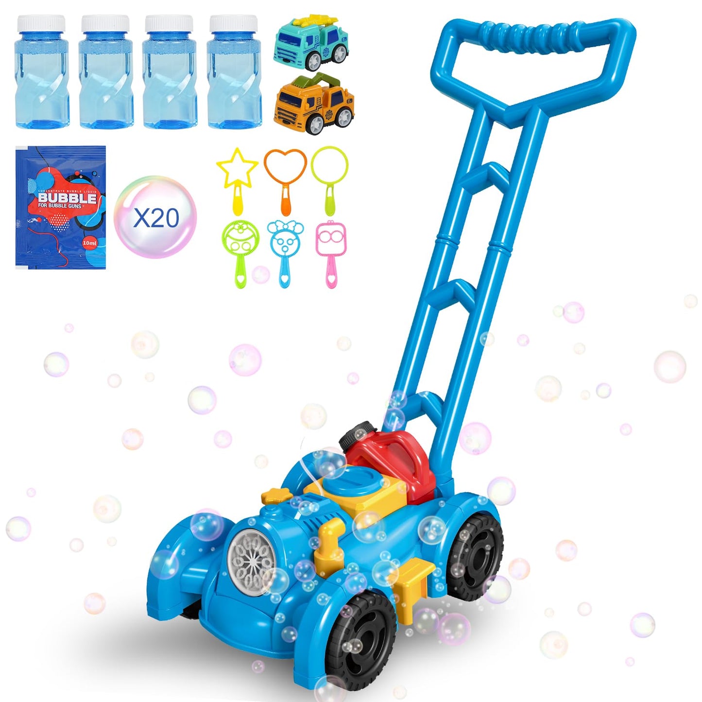 Bubble Lawn Mower Toy for Toddlers