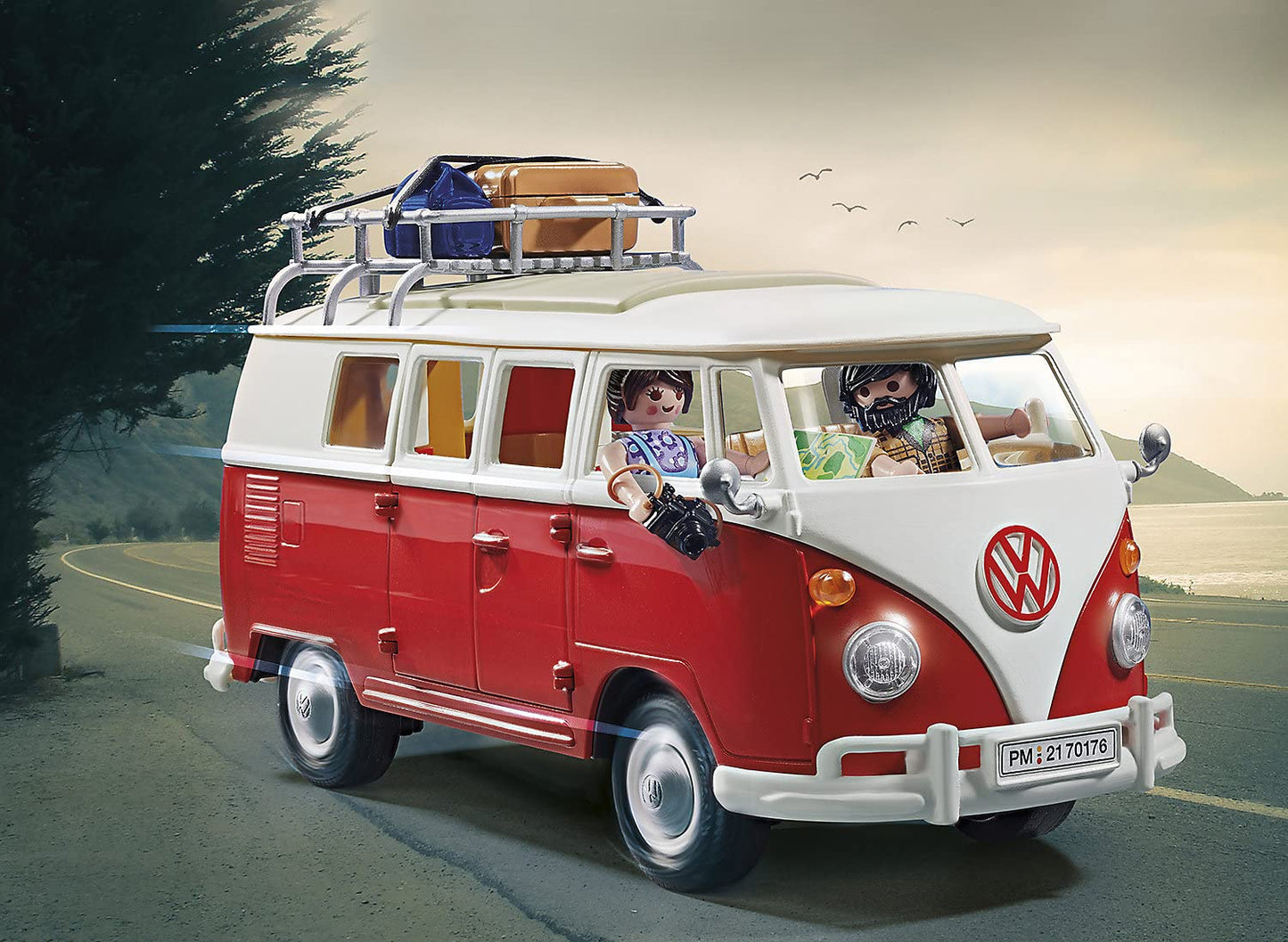 Playmobil Volkswagen T1 Camping Bus Set