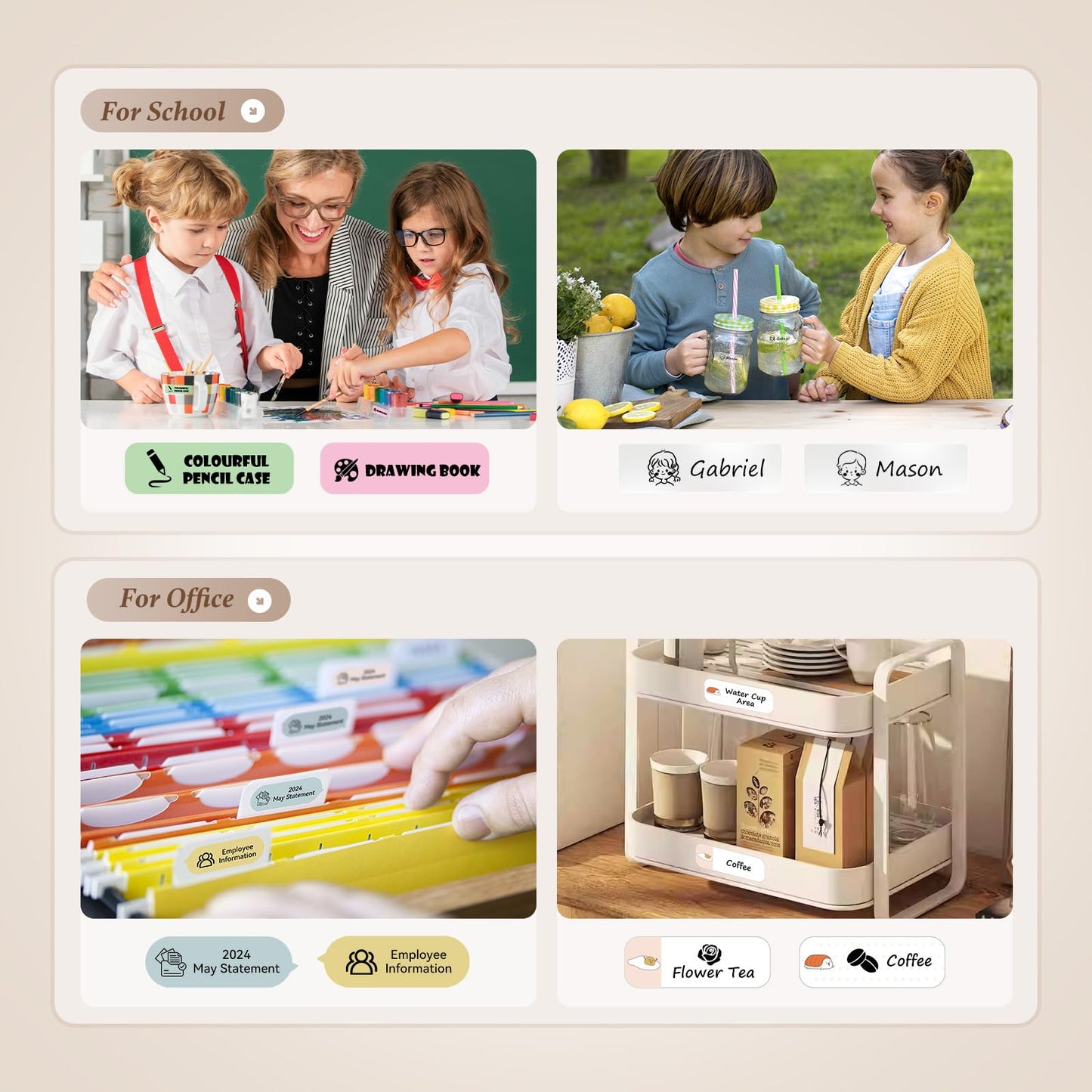 NIIMBOT Bluetooth Label Maker for Home & Office