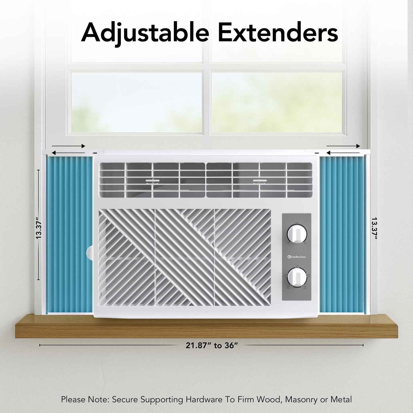 5,000 BTU Comfort Zone Window Air Conditioner