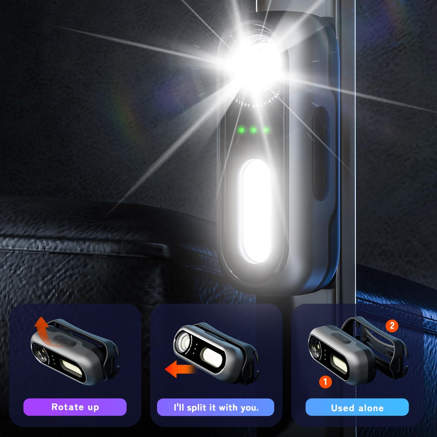 AOOSTAR 10000 Lumens Rechargeable LED Headlamp